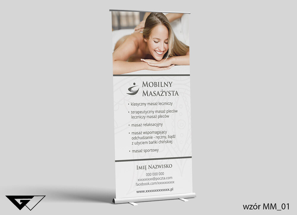 Roll-up Masażysta - relaks