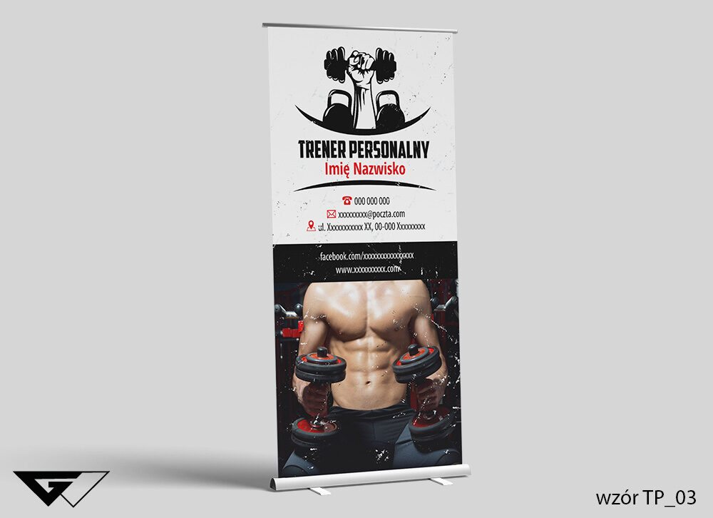 Roll-up Trener Personalny - body