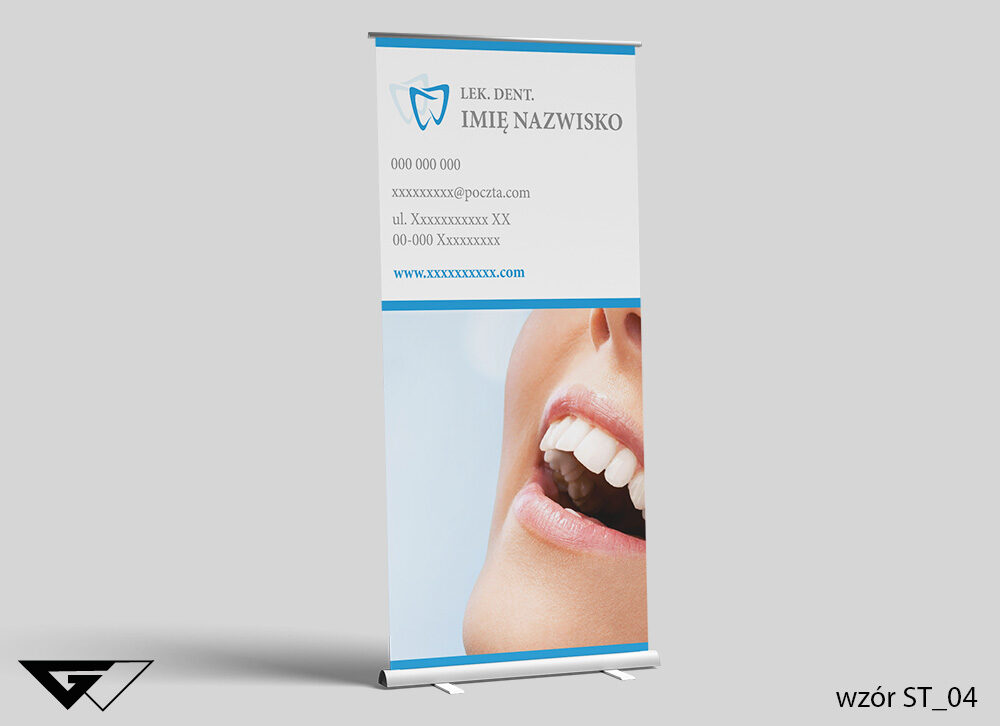 Roll-up Dentysta - stomatolog