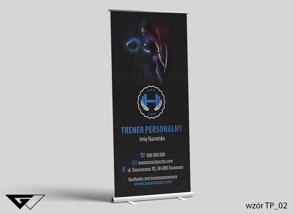 Roll-up Trener Personalny - trening
