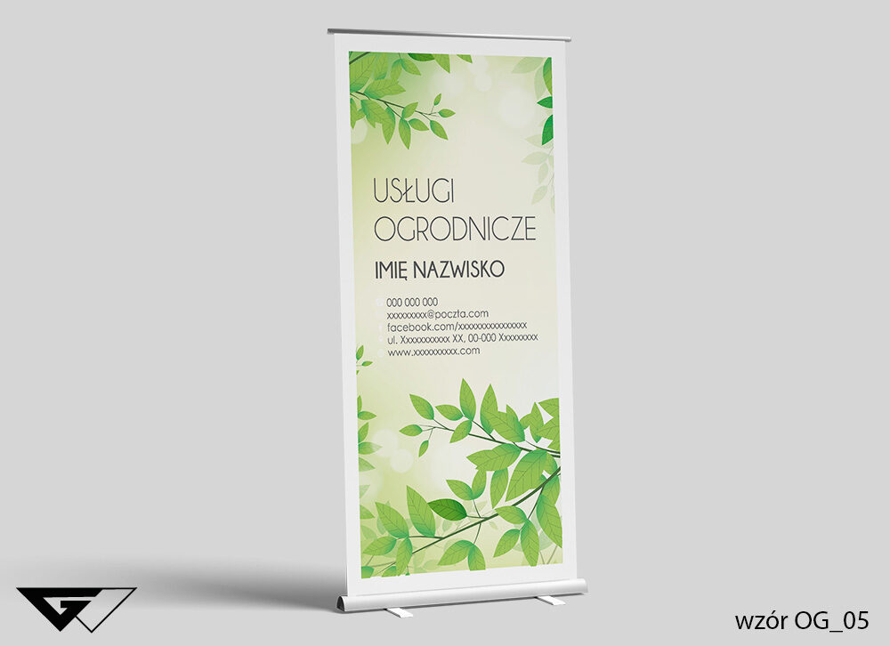 Roll-up Ogrodnik - green