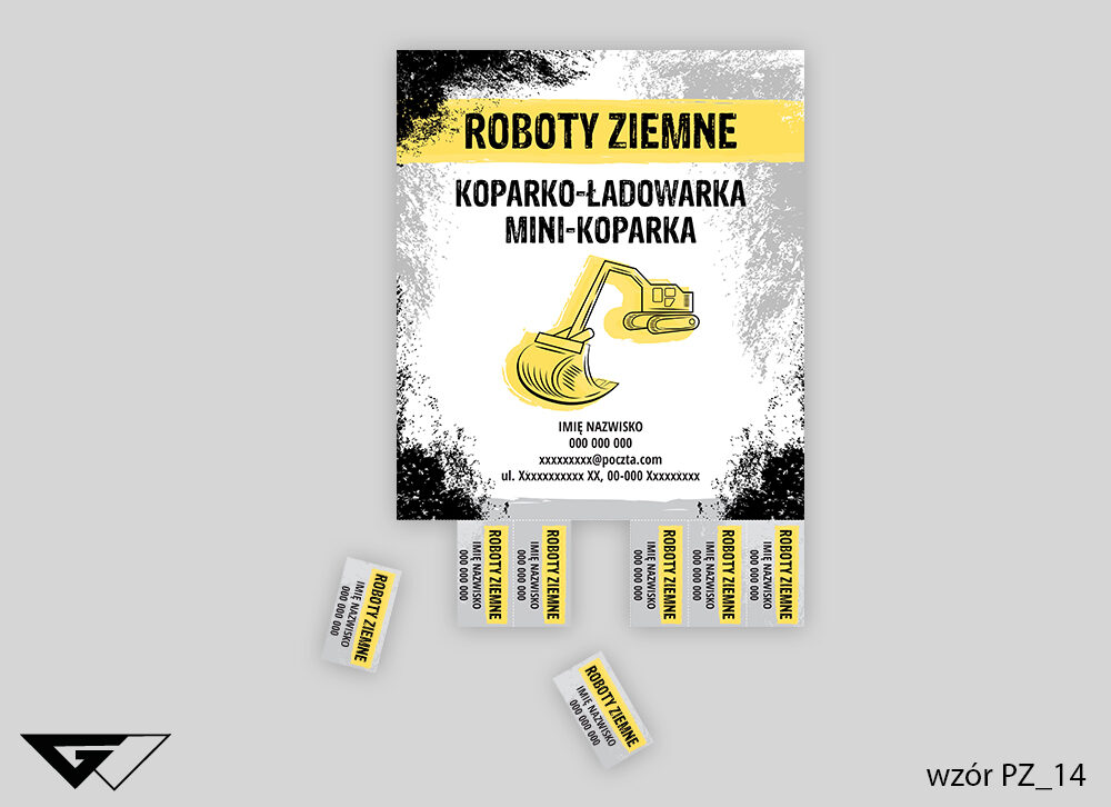 plakat_ze_zrywkami_elegancki_gotowe_wzory_indywidualne_projekty_Myślenice