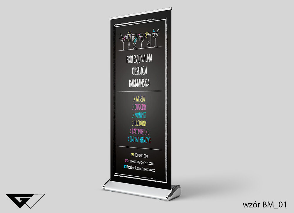 Roll-up_barman_nowoczesny_klasyczny_szybki_czas_realizacji_
