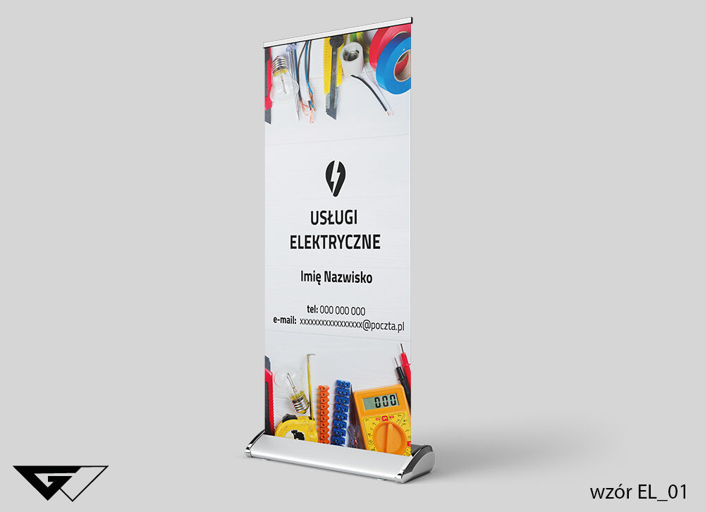 Roll-up_elektryk_szybki_czas_realizacji_gotowe_wzory_Myśl