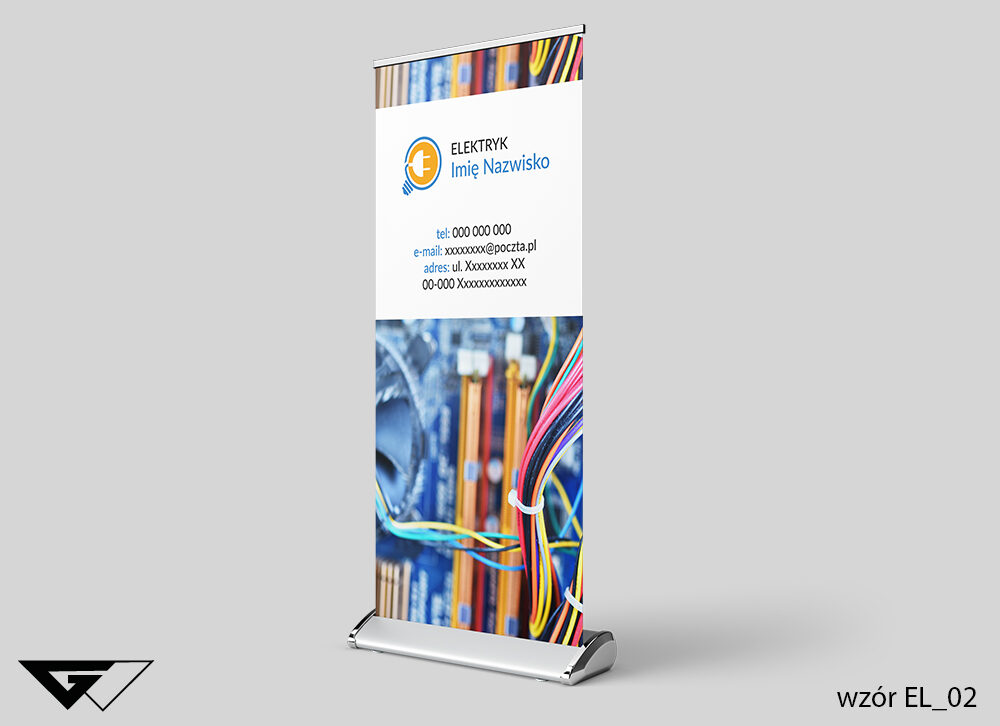 Roll-up_elektryk_szybki_czas_realizacji_gotowe_wzory_Myśl