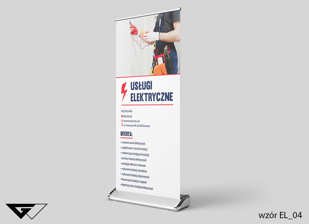 Roll-up_elektryk_szybki_czas_realizacji_gotowe_wzory_Myśl