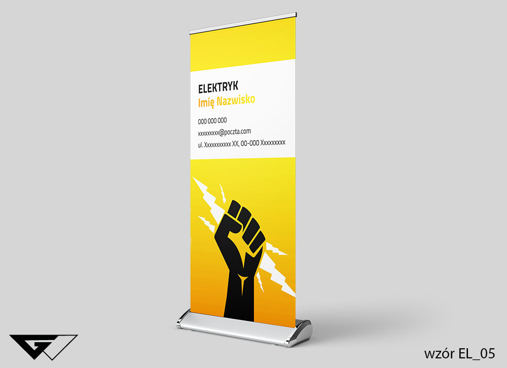Roll-up_elektryk_szybki_czas_realizacji_gotowe_wzory_Myśl
