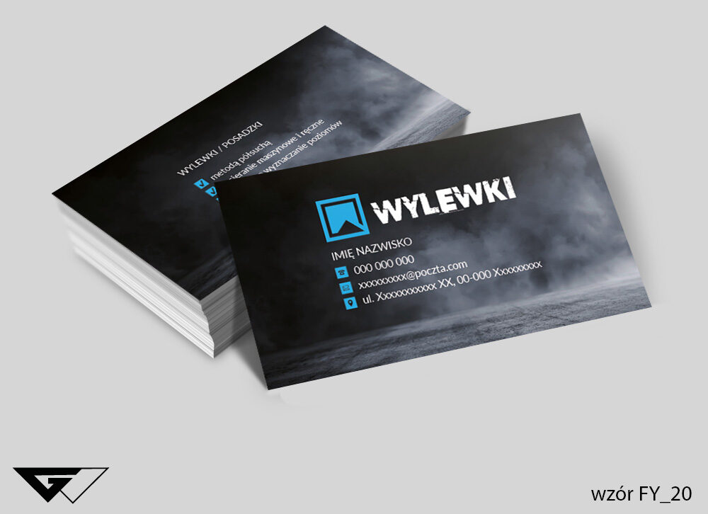 Wizytówka wylewki, posadzki