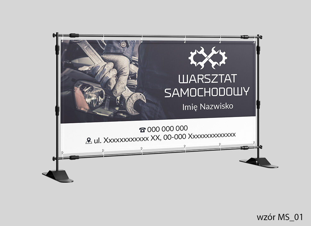 Baner Warsztat Samochodowy- samochód.