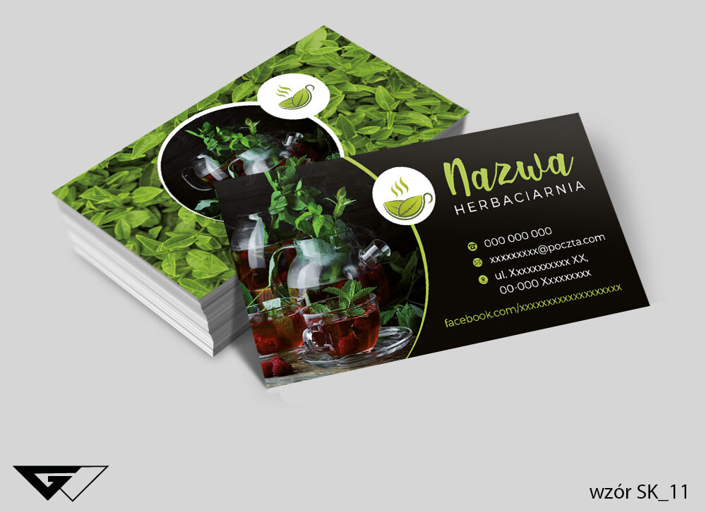 Wizytówka herbaciarnia