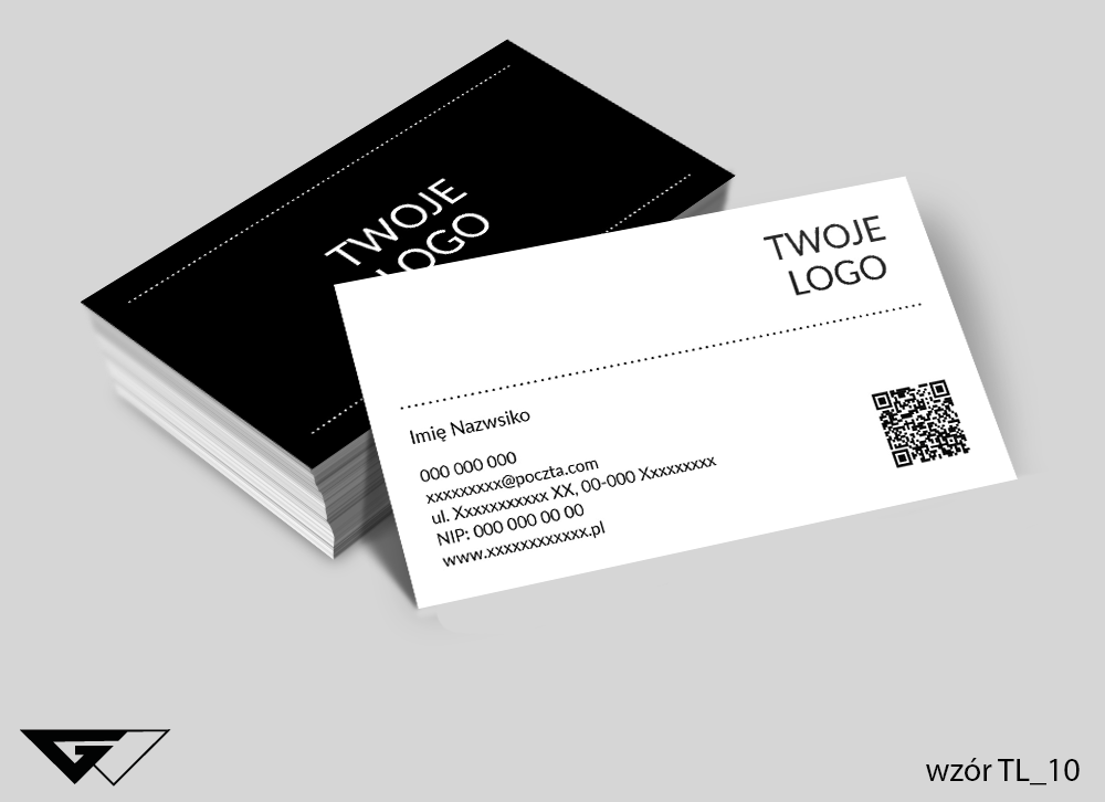 Wizytówka z Twoim logo - QR kod