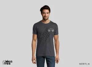 tshirt-szary-samochód-mechanik