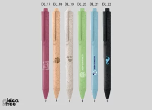 Wyciskany długopis eco z nadrukiem / grawerem - projekt i realizacja