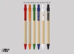 Długopis z recyclingu z nadrukiem / grawerem - projekt i realizacja